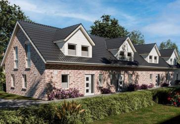 Neubau-Endreihenhaus mit großem Grundstück in Itzehoe