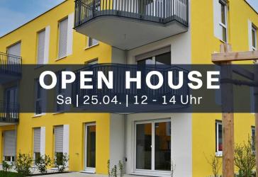 Musterwohnung geöffnet: 2-Zimmer-Wohnung mit Terrasse und Fußbodenheizung im Max-Kraus-Quartier