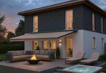 Moderne Stadtvilla mit 128 m² Wohnfläche inkl. ca. 550 m² Grundstück in Magdala