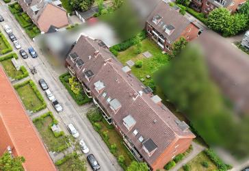 Renditeobjekt HH-Billstedt / 27 WE / Wohnfl. 1.491m² / Grdst. 1.648m² / Balkone / TG