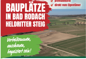 Baugrundstück in Bad Rodach