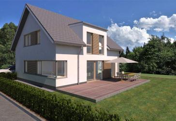 Erstbezug: Neubau Einfamilienhaus auf sehr schönem Grundstück