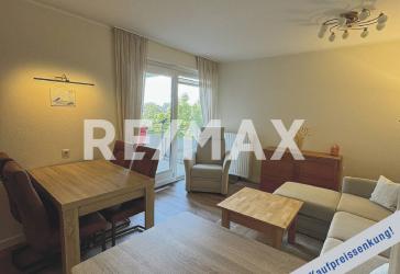 Gepflegte 2 Zimmer-Wohnung mit großer Loggia und Abendsonne