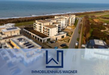 Direkt an der Ostsee - Möbliertes Ferienapartment mit Meerblick, Balkon und TG-Stellplatz