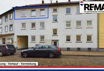 Provisionsfrei für den Käufer! Vermieten oder selber bewohnen? 3-Zimmer-Wohnung in der Innenstadt