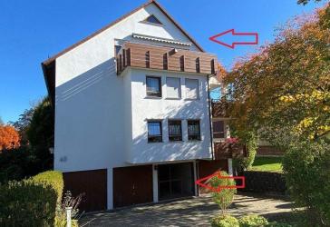 Gepflegte Dachgeschosswohnung mit zusätzlich ausgebautem Studio! KEINE MAKLERPROVISION!