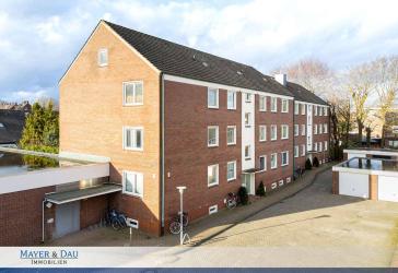 Oldenburg: Gepflegte 2-Zimmer-Wohnung mit Balkon in beliebter Lage von Nadorst, Obj. 8355