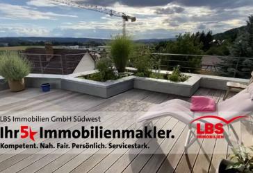 Maisonettewohnung mit großer Dachterrasse und traumhafter Fernsicht