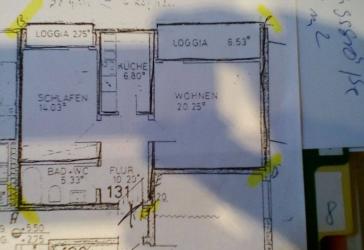 Helle, modernisierte 2-Zimmer-Wohnung in ruhiger Wohnlage in Misburg-Nord mit 2 x Loggia