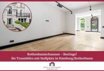 Rothenbaumchaussee - Bestlage! Ihr Traumbüro mit Stellplatz in Hamburg/Rotherbaum