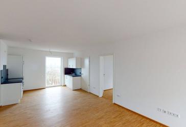 Großzügige, barrierefreie 2-Zimmer-Wohnung mit Tageslichtbad und Einbauküche