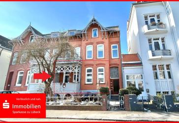 Charmante Altbauwohnung mit Veranda & Garten in Wakenitznähe
