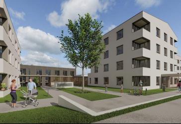 Modern und gemütlich! Helle und freundliche Neubau-2,5-Zimmer-Wohnung