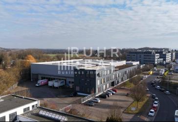 Moderne Lager-/ Produktionsfläche in Erkrath | angrenzender Bürokomplex | Rampenandienung