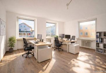 zentrale Büroetage - umfassend renoviert! - in Toplage FFB - provisionsfrei für den Mieter