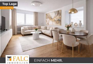 Frei ab sofort: Großzügige 4-Zimmer-Wohnung mit Sonnenloggia & Wohlfühlfaktor