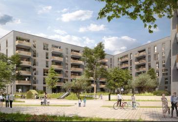 Stadtleben mit Komfort - 3 Zimmer mit offenem Wohnbereich und Balkon