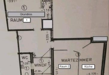 Schöne Büro-/ Praxisräume oder als Wohnung zu vermieten