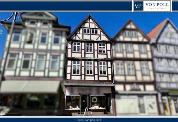 Wohn- und Geschäftshaus mit Fachwerkcharme und guter Rendite in zentraler Lage