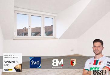 Helle Dachgeschosswohnung mit Loggia & Tiefgaragenstellplatz - sofort bezugsfrei