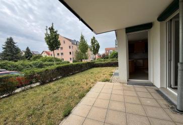 MA-Neuhermsheim: 4-Zimmer-Wohnung mit Terrasse, Garten und Tiefgaragenstellplatz