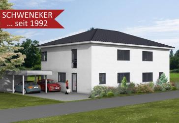 Neubau-DHH als Ausbauhaus in Bad Oeynhausen-Wulferdingsen!