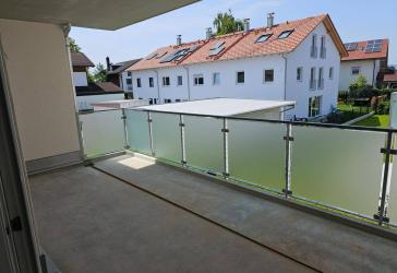 Großzügige 3-Zi.-Wohnung (Neubau) im 1. OG mit großem West-Balkon (Loggia) in Bad Aibling