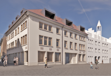 Sanierung/Umbau ehemaliges Volksbankgebäude in Waldkirch, 'Am Marktplatz'