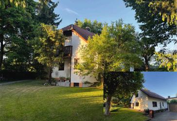 Wohnen und Arbeiten - 2 Immobilien im Grünen