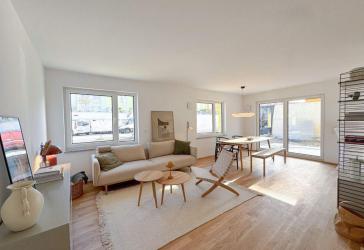 Sonnige Wohnung mit Südbalkon, Parkett und hoher Wohnqualität im Max-Kraus-Quartier - BEZUGSFERTIG