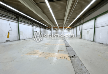Flexible Hallenflächen ohne Provision mieten - 464m² oder 698?m², einzeln oder kombiniert nutzbar