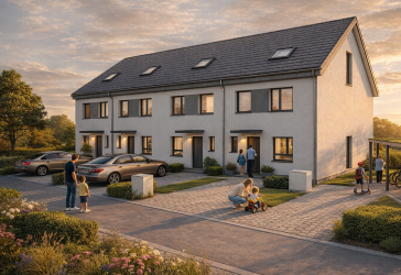 KfW40-QNG Neubau-Reihenhäuser in Herbolzheim - Modernes Wohnen in der Sudetenstraße