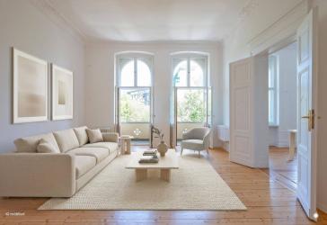 Historischer Altbaucharme - 144 m² mit Loggia und Balkon in Top-Lage