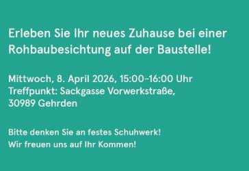 Wir zeigen Ihnen am 09.06.. vor Ort Ihr neues Zuhause: 120 m² Wohntraum in Gehrden