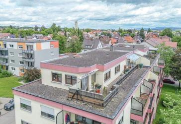 Rieten: Platz für Emotionen, Tageslicht und Freisicht - das perfekte Penthouse mit vielen Möglichkeiten