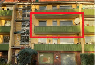 3 Zimmer Wohnung mit Balkon in zentraler Lage