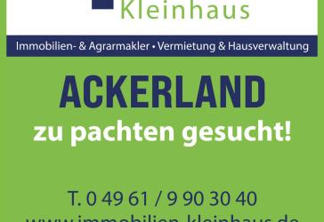 Ackerland gesucht - Kauf oder Pacht in Rhede (Ems), Ortsteil Borsum und Umgebung!