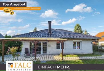Stilvoller Bungalow: Ideal für Familien - FALC Immobilien