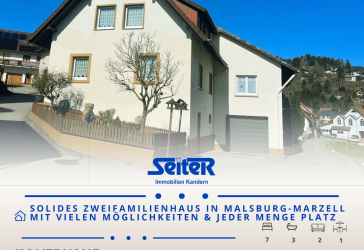 Solides Zweifamilienhaus in Malsburg-Marzell mit viel Platz und jeder Menge Möglichkeiten