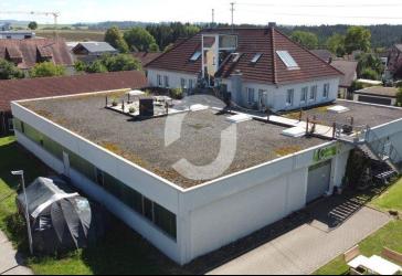 Lagerhalle mit Büro und optionaler Wohnung in Geislingen-Binsdorf zu vermieten