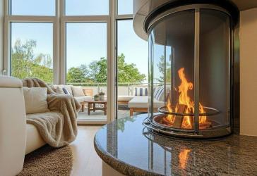 MANNELLA *Einzigartiges Penthouse mit Blick auf die Weinberge* Kamin, Whirlpool und 2 TG-Plätze!
