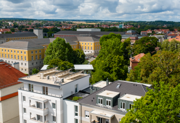 Zentrales Familienidyll Gartenwohnung mit XXL-Terrasse & Tiefgarage in Weimar
