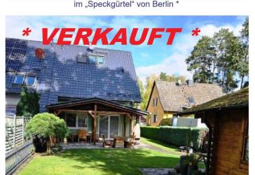* VERKAUFT * Hochwertige Doppelhaushälfte 15370 Petershagen, 250.000 Mod.-Invest in den letzten Jahren * Friedel-IMMO *