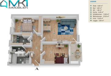 Vorschaubild Wohnung