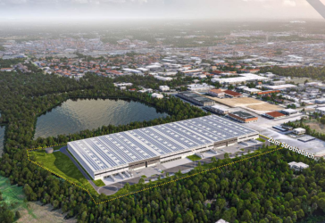 ab Q3/ 2025: 34.886 m² Lager-/ Logistikfläche | Provisionsfrei | nahe der A33 | DGNB-Gold