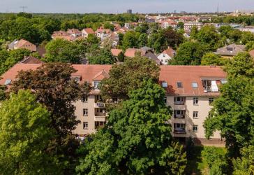 Kapitalanlage in Leipzig - 3-Zimmer-Wohnung mit Balkon in Altbau (Bj. 1930)