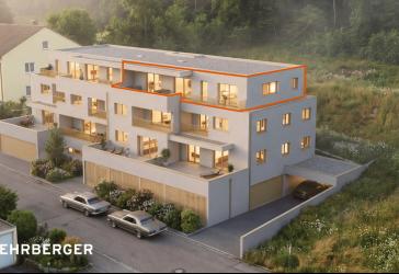 Design trifft Panorama - Exklusives Penthouse mit Dachterrasse voller Licht und Stil