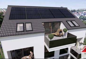 Exklusive Dachgeschosswohnung mit Dachbalkon und Weitblick