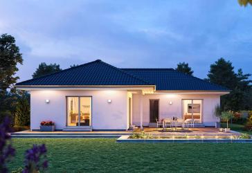 Nie wieder Treppen ! Schicker, topmoderner Bungalow mit Wahnsinns-Ausblick