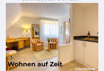 Zeitwohnen in Gerlingen: 2-Zimmerwohnung nahe Bosch, Trumpf & Thales